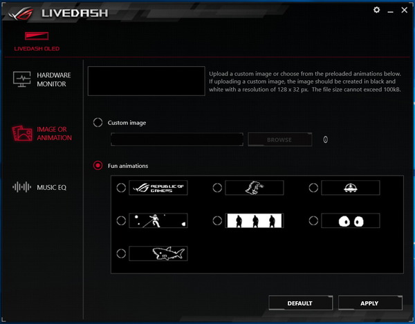 ASUS ROG RAMPAGE VI EXTREME Omega_ASUS LiveDash (2)