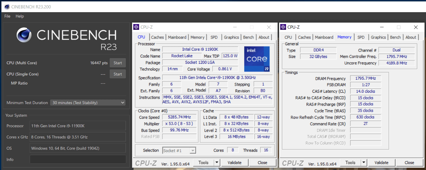 ASUS ROG STRIX Z590-I GAMING WIFI_OC-test_11900K_cinebenchR23