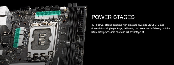 ASUS ROG STRIX Z690-I GAMING WIFI_VRM
