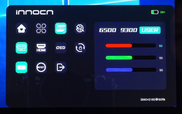 INNOCN PU15-PRE_OSD_color-temp_manual
