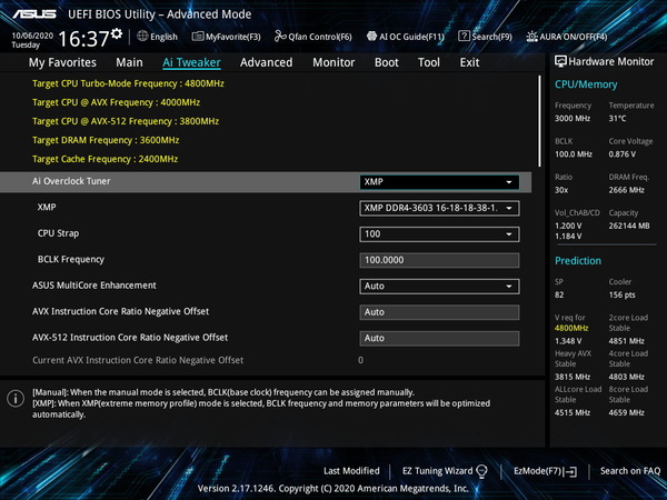 Crucial Ballistix BL2K32G36C16U4B_X299_BIOS