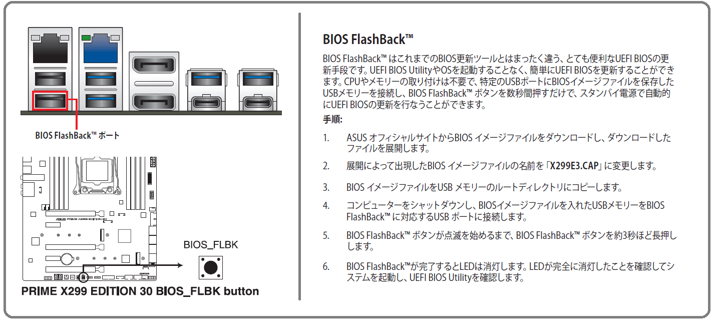 ASUS PRIME X299 Edition 30_BIOS Flashback