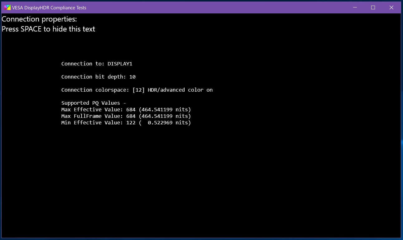 Eleduino PI-X1_VESA DisplayHDR Compliance Tests (1)