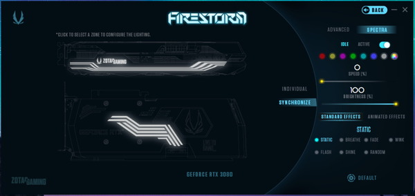 ZOTAC GAMING GeForce RTX 3070 Ti AMP Holo_FireStorm_LED (2)
