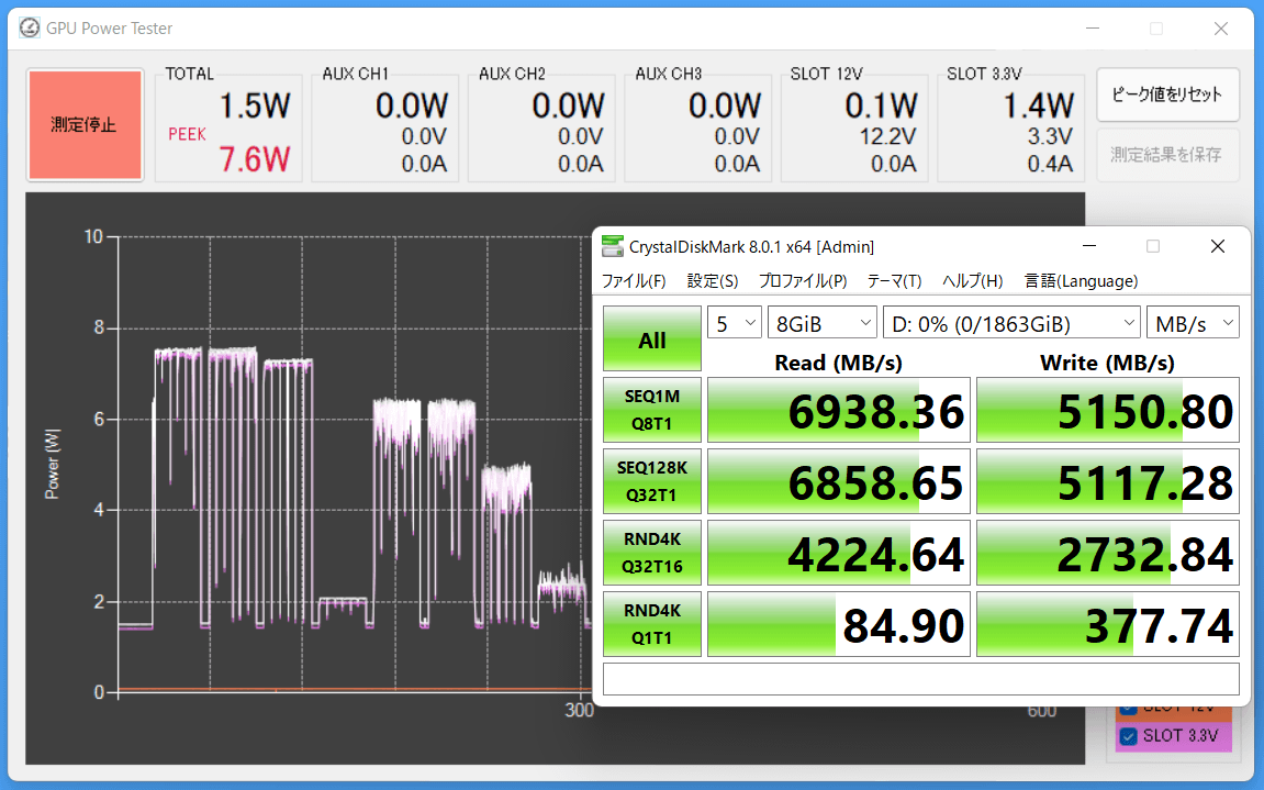 GPU Power Tester_NVMe M.2 SSD