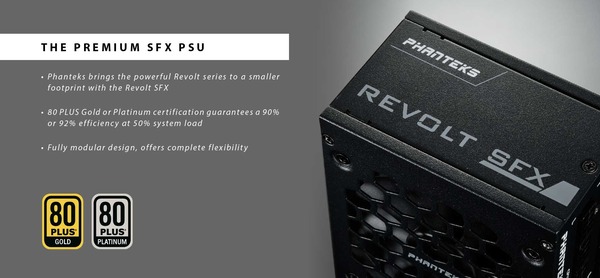 Phanteks Revolt SFX 750W Platinum_80PLUS Platinum