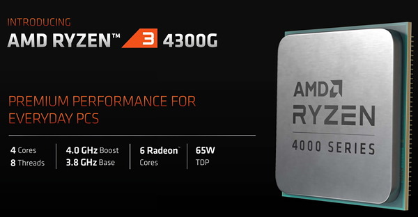 AMD Ryzen 3 4300G_top