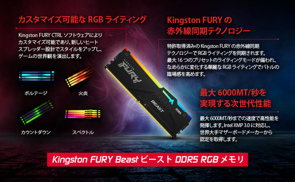 Kingston FURY Beast DDR5 RGB_kv