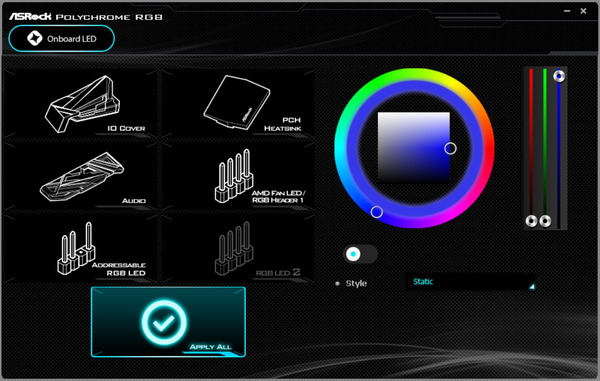 ASRock Polychlome RGB Sync