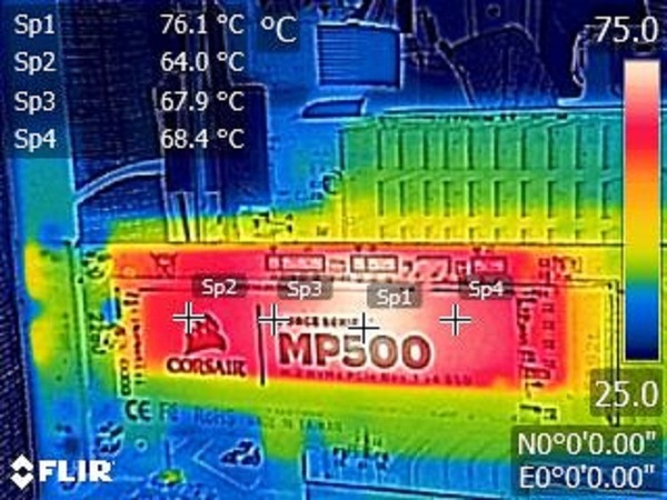 Corsair MP500 FLIR