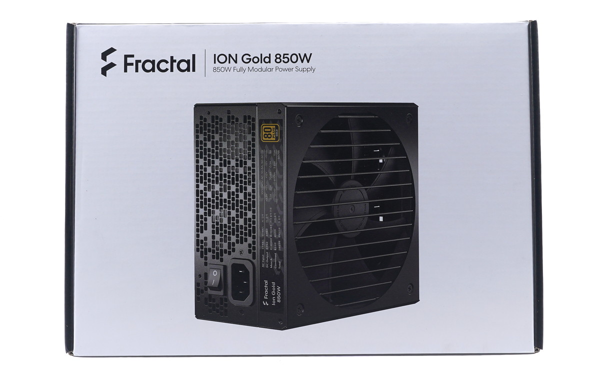 「Fractal Design Ion Gold 850W」をレビュー。Ion Goldシリーズは全モデルファン速度1000RPM以下の高静音