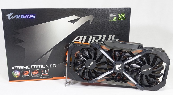 GTX 1080 Ti GIGABYTE AORUS Xtreme