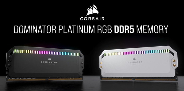 CORSAIR DOMINATOR PLATINUM RGB DDR5_Color