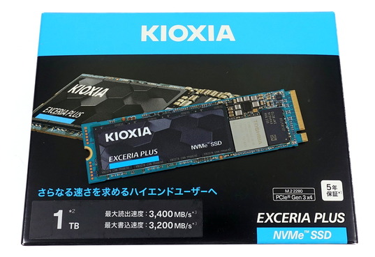 KIOXIA EXCERIA PLUS SSD 1TB