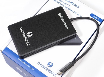 Cable Matters 480GB External Thunderbolt 3 SSD