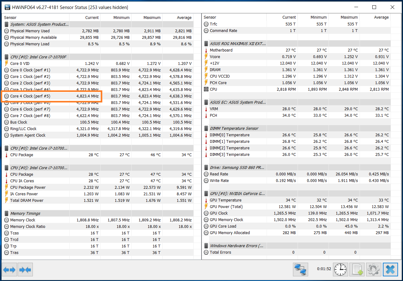 Intel Core i7 10700F_Boost-Clock_Single
