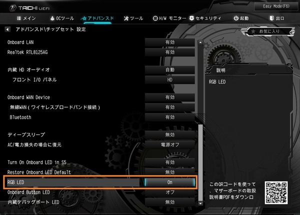 ASRock X299 Taichi CLX_BIOS_LED