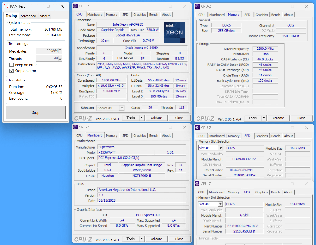 Supermicro X13SWA-TF_3495X_GaT_16Gx16_5600C46_RT