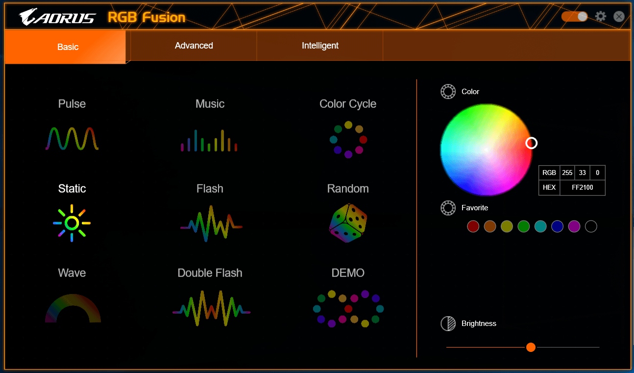 GIGABYTE RGB Fusion_1