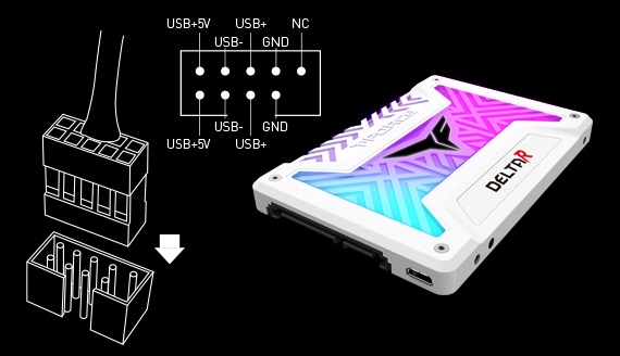 Team T-FORCE DELTA R RGB SSD_LED