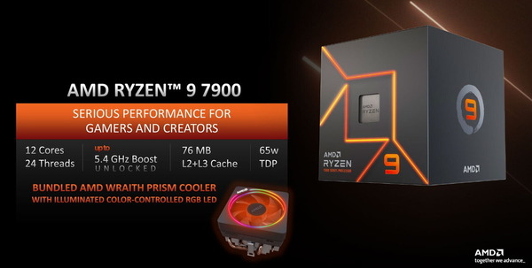 AMD Ryzen 9 7900_spec