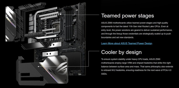 ASUS ROG Maximus XIII Extreme_cooler