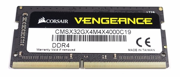 Corsair Vengeance SODIMM CMSX32GX4M4X4000C19 review_03010