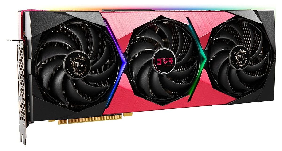 「MSI GeForce RTX 3070 SUPRIM SE GODZILLA」が発売 : 自作とゲームと趣味の日々