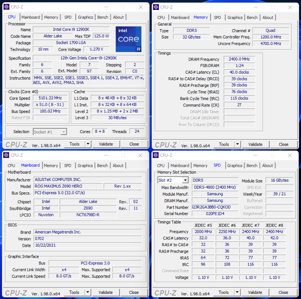 ASUS DDR5 U-DIMM 32GB KIT_spd