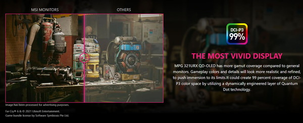 MSI MPG 321URX QD-OLED_dcip3