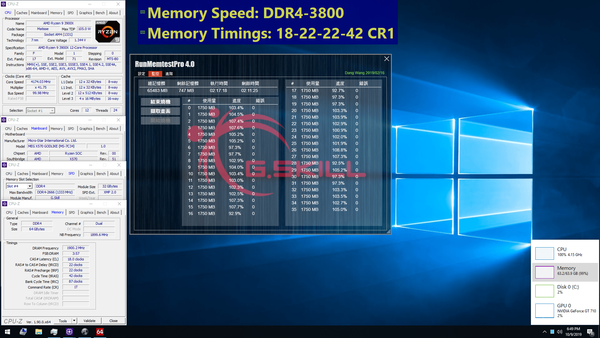 G.Skill DDR4 32GB-Module_64GB_3800MHz