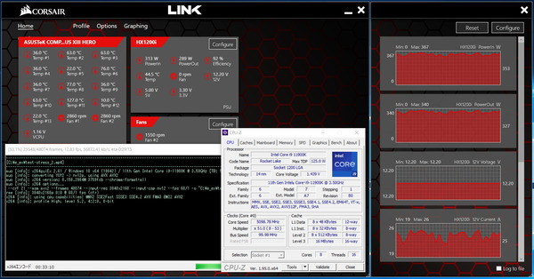 ASUS ROG MAXIMUS XIII HERO_OC-test_11900K_power