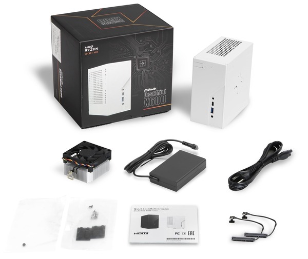 ASRock DeskMini X600 White_include