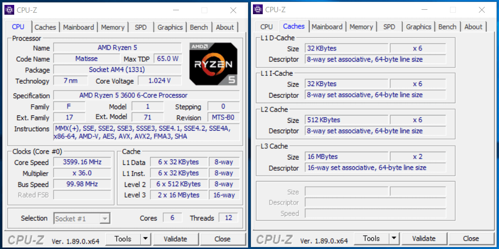 AMD AM4(X570)_CPU-Z