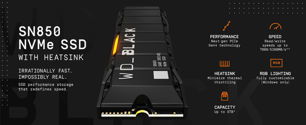 WD_BLACK SN850 NVMe SSD with Heatsink_top