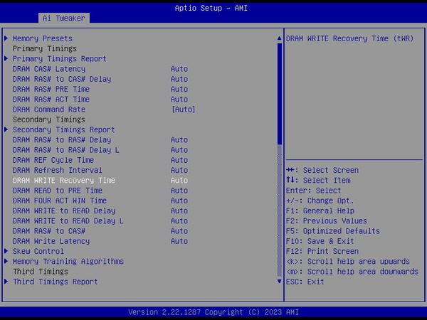 ASUS Pro WS W790E-SAGE SE_BIOS_OC_21