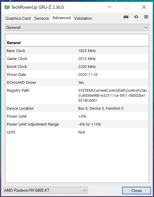 Radeon RX 6800 XT Reference_GPU-Z (2)