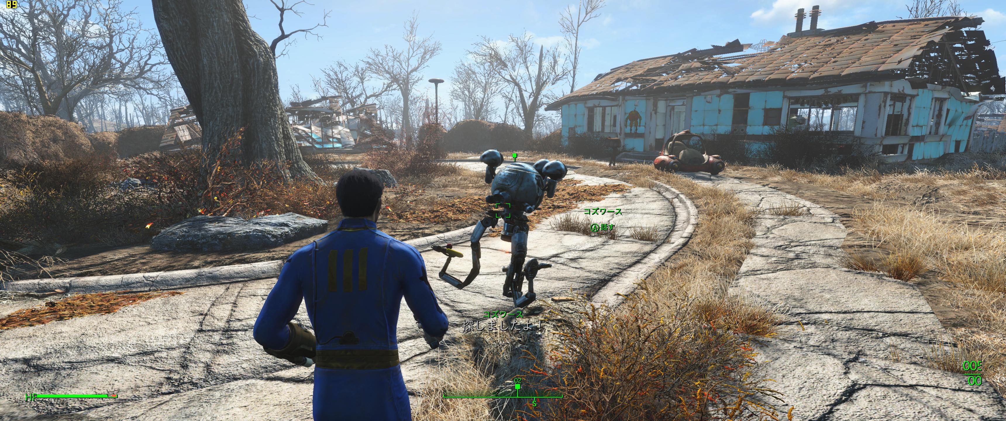 Fallout 4 Pc版で21 9解像度のインターフェース表示を正常にするmod Widescreen Fix の使い方 自作とゲームと趣味の日々