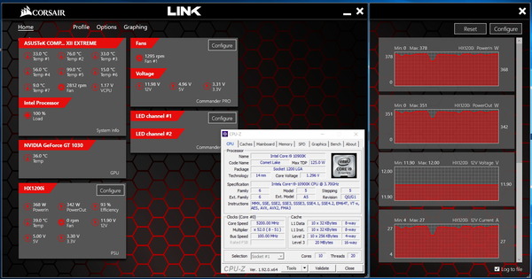 ASUS ROG MAXIMUS XII EXTREME_OC-test_10900K_power