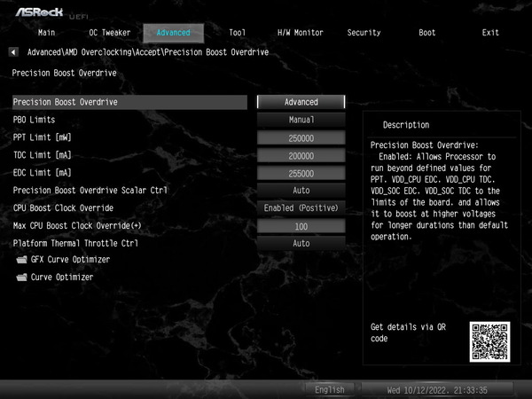 ASRock X670E Taichi Carrara_BIOS_OC-Test (3)