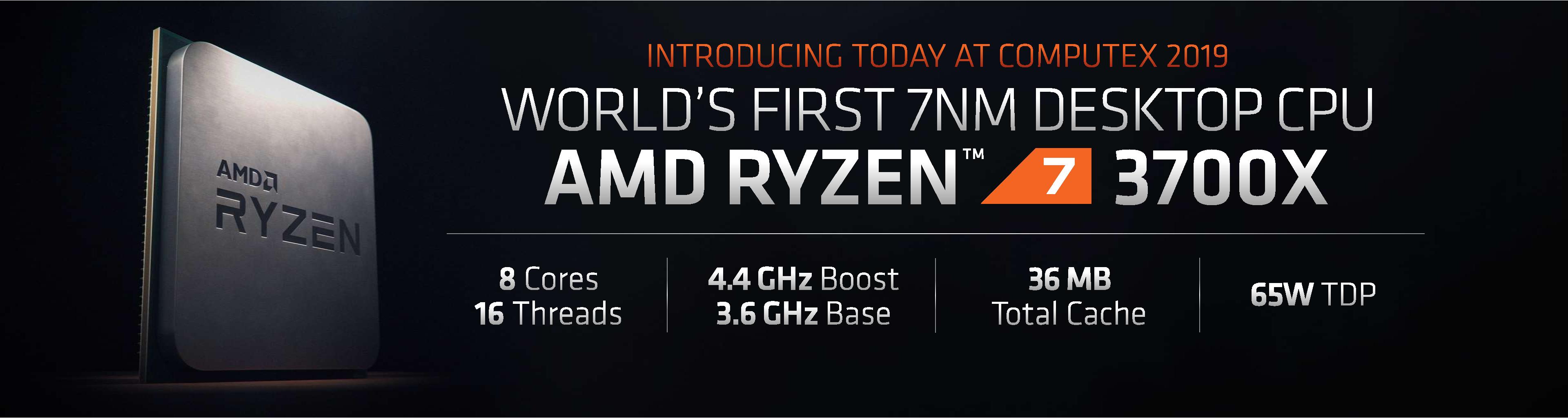 AMDが第3世代Ryzenを正式発表。12コア24スレッドのRyzen 9 3900Xが登場 : 自作とゲームと趣味の日々