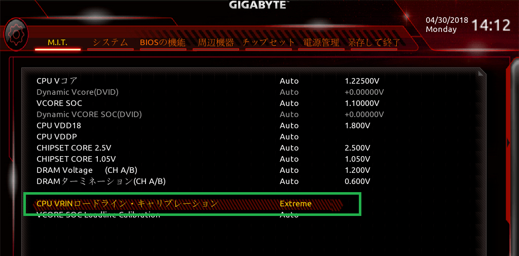 GIGABYTE X470 AORUS GAMING 7 WIFI_BIOS_OC_9