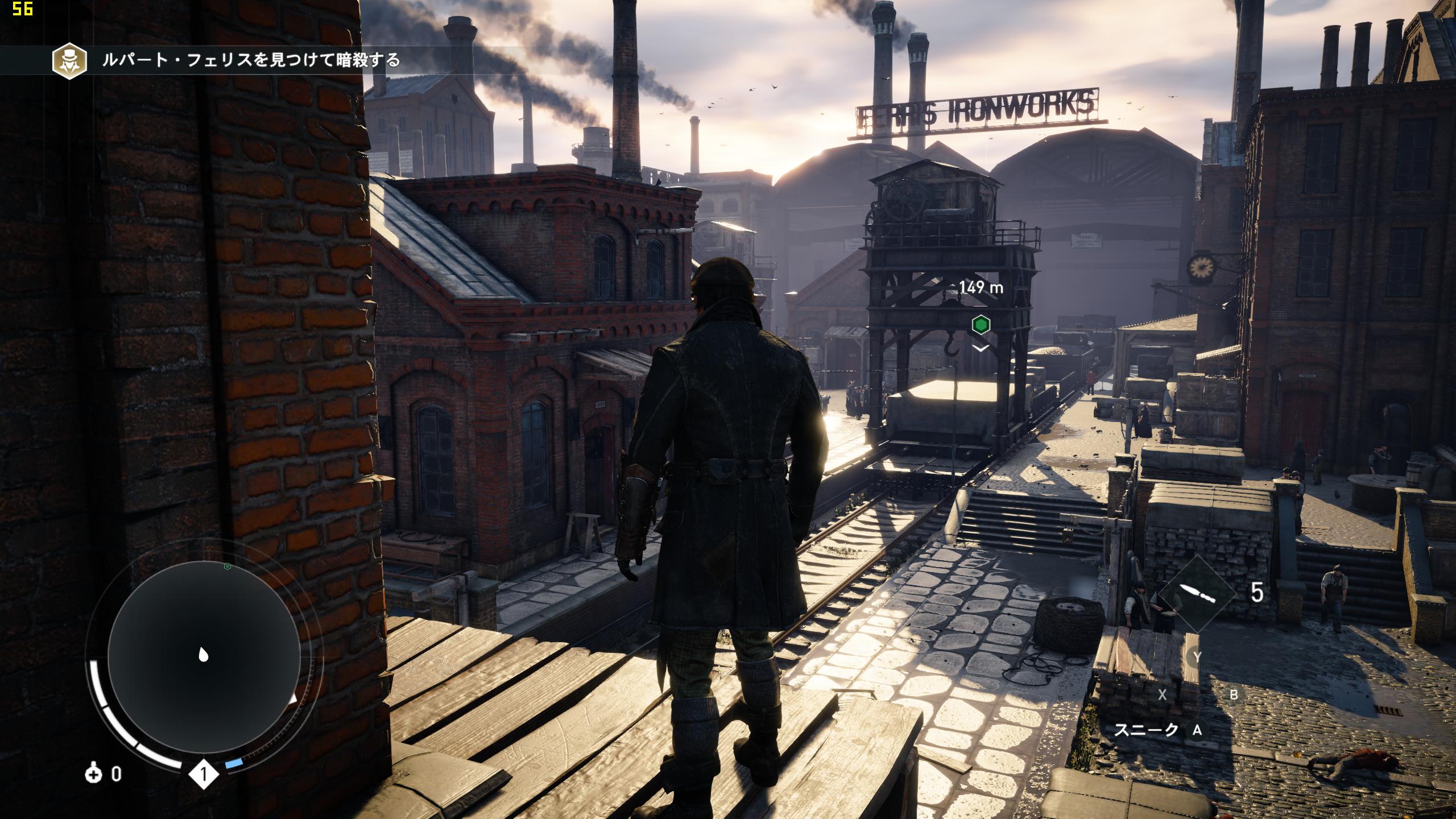 Assassin S Creed Syndicate アサシン クリード シンジケート Pc版を早速プレイしたのでレビュー Wqhd 最高設定 Fxaaで推奨vramは8g以上の超重量級 自作とゲームと趣味の日々