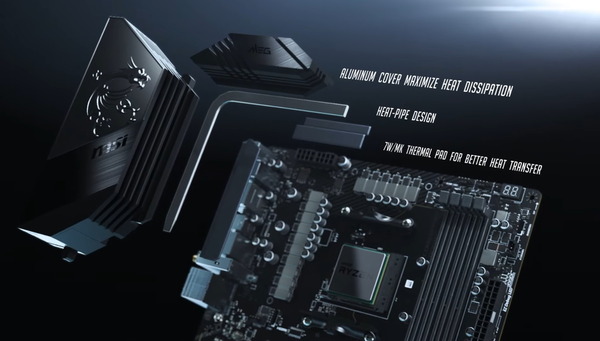 MSI MEG B550 UNIFY_UNIFY-X_VRM-Cooler