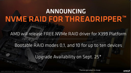 Threadripper NVMe RAID