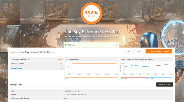 PNY GeForce RTX 4090 24GB XLR8_Stress_TS