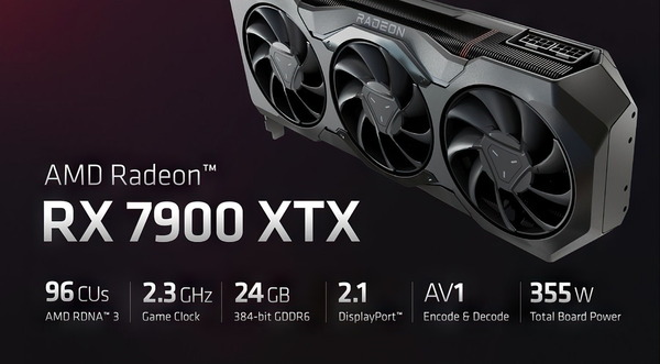 AMD Radeon RX 7900 XTX_spec