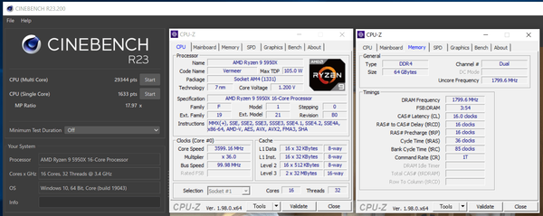 Ryzen 9 5950X_PBO_Cinebench R23