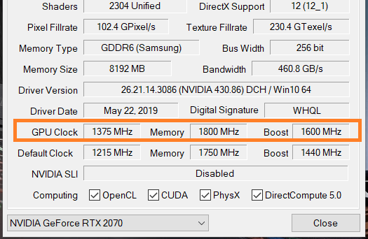 GIGABYTE AORUS 15-XA_RTX 2070_GPU-Z_profile2
