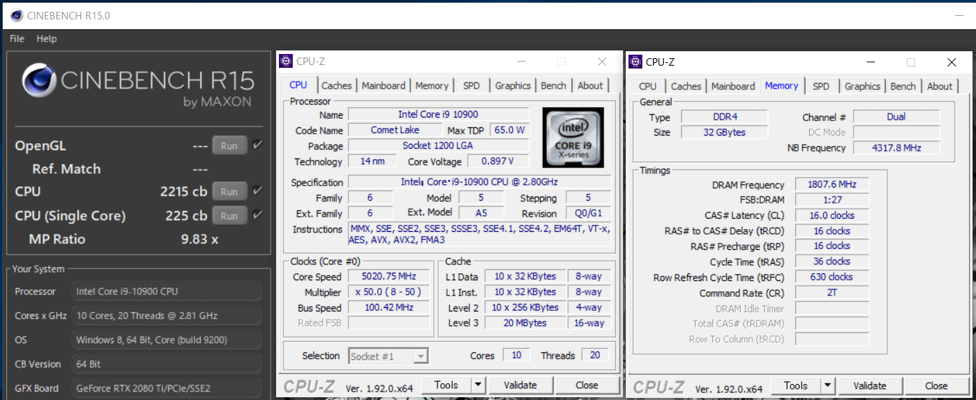 Intel Core i9 10900_cinebench-R15